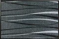Produktbild: Erwin Müller Fußmatte Mayen grau Größe 80x150 cm, Schmutzfangmatte, Sauberlaufmatte Streifen - langlebig, pflegeleicht, rutschfest, für Fußbodenheizung geeignet