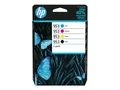 Produktbild: HP 953 - 4er-Pack - Schwarz, Gelb, Cyan, Magenta - original - Tintenpatrone - für Officejet Pro 7740, 7740 Wide Format