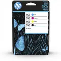 Produktbild: HP 953 Multipack 4 Druckerpatronen Tinte Schwarz Cyan Magenta Gelb Original