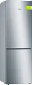 Produktbild: Bosch KGE36ALCA Kühl-Gefrierkombination 186cm Edelstahl C LowFrost