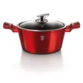 Produktbild: Berlinger Haus - BH/1257N - Savepan mit Cover, 24 cm, Burgund -Ausgabe von Metal Line