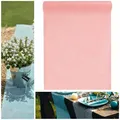 Produktbild: (0,43€/m) Vlies-Stoff 30cm weiches Material durchschimmernd Tischläufer Hochzeit