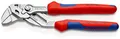 Produktbild: KNIPEX Zangenschlüssel Zange und Schraubenschlüssel in einem Werkzeug auf SB-Karte verchromt mit Mehrkomponenten-Hüllen 180 mm, 86 05 180 SB
