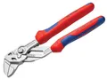 Produktbild: Knipex Zangenschlüssel Multi-Komponenten-Griff 180mm Glatte Backen KPX8605180
