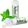 Produktbild: Miradent Zahnpflegekaugummi Xylitol Spearmint