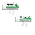 Produktbild: Miradent Xylitol Chewing Gum Zahnpflegekaugummis Spearmint 2x 30 St.