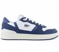 Produktbild: LACOSTE T-Clip Set 224 - Herren Sneaker Leder Weiß-Blau 748SMA0042042 Schuhe NEU