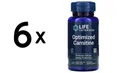 Produktbild: 6 x Life Extension Optimized Carnitine - 60 caps (472,19 EUR/kg)