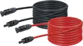 Produktbild: Schwaiger Schwaiger Solarzellenkabel Solarkabel 5 m rot/sw. Solarkabel