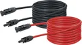Produktbild: Schwaiger Solarzellenkabel Solarkabel 5 m rot/sw.  Solarkabel