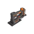 Produktbild: Worx Akku-Multischleifer Sonicrafter WX820 20 V inkl. Akku 2 Ah & Ladegerät