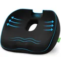 Produktbild: Hämorrhoiden Sitzkissen Ergonomisch Steißbeinausschnitt Memory-Schaum 43,7cm