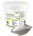 Produktbild: Natron Lebensmittelqualität reines Natronpulver E500ii Kochen Backen Kosmetik Körperpflege Diät Zahnpflege Putzen Wäsche aluminiumfrei vegan 5kg