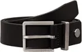 Produktbild: Calvin Klein Herren Gürtel Casual Belt 3,5 cm Ledergürtel, Schwarz (Black), 85 cm