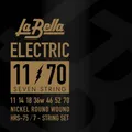 Produktbild: La Bella HRS-75 E-Gitarren Saiten 011-070 7-string Nickel