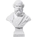 Produktbild: Deko Figur Büste griechischer Platon nach 12,5cm weiß