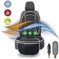 Produktbild: Walser - Pkw-sitzauflage Coolheat, Auto-sitzaufleger Mit Heiz-, Kühl- Und Massagefunktion Schwarz