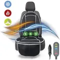 Produktbild: Walser - Pkw-sitzauflage Coolheat, Auto-sitzaufleger Mit Heiz-, Kühl- Und Massagefunktion Schwarz