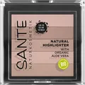 Produktbild: SANTE Naturkosmetik Natural Highlighter 01 Nude, Bronzer, mit lichtrefkletierenden Schimmerpigmenten für strahlende Highlights, natürlicher Glow, mit wertvolle Bio-Extrakten & Macadamiaöl, Vegan, 7g