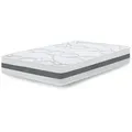 Produktbild: THE WHITE STONE Doppelmatratze King Size 190x220 Carbon Premium Quality, Antibakteriell, Anti-Milben, Anti-Allergie.| Höhe 20 cm | Fabriqué en Italie