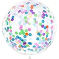 Produktbild: Partydeco Konfettiballon Mehrfarbig - 1m (1 x) (BK36-1-000)