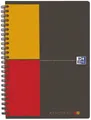 Produktbild: OXFORD Notizbuch International Adressbook - PP-Deckel schwarz 2farbige Lineatur A5+ 72