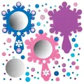 Produktbild: Schnee Prinzessin Spiegel Bastelsets  (pro Set 4) Bastelsets