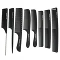 Produktbild: Professionelles Hitzebeständiges Carbon Comb Set in Weiß/Schwarz