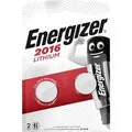 Produktbild: Energizer Knopfzelle Cr2016 3 V 2 St. 90 Mah Lithium Cr2016