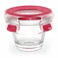 Produktbild: EMSA Clip & Close GLAS Frischhaltedose Vorratsbehälter Transparent / Rot 0.1 L