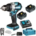 Produktbild: Makita Akku Bohrschrauber Bohren Schrauben Makpac 18V 2x5,0Ah 73Nm DDF489RTJ