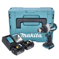 Produktbild: Makita DDF 489 RTJ Akku Bohrschrauber 18 V 73 Nm Brushless + 2x Akku 5Ah + Lader