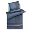 Produktbild: JOOP! Mako-Satin-Bettwäsche-Garnitur Modern Farbe Ocean Größe 200x200+2x80x80