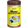 Produktbild: Tetra Menu 250ml - Hauptfutter für alle Zierfische Aquarium Flockenfutter 4 in 1