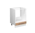 Produktbild: Vicco Herdumbauschrank Fame-Line, Goldkraft Eiche/Weiß, 60 cm ohne Arbeitsplatte (1-St)
