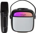 Produktbild: Adler Karaoke Speaker With Microphone | AD 1199B | Bluetooth | Black | Portable | Wireless connection