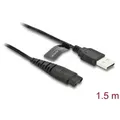 Produktbild: DELOCK 90987 - Rasierer Ladegerät Ersatzkabel Hatteker 1,2 m