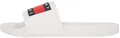 Produktbild: Tommy Jeans Herren Badeschuhe Pool Slide Essential Badelatschen, Weiß (Ecru), 43
