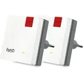 Produktbild: 2er Pack FRITZ!Repeater 600 WLAN N, bis zu 600 Mbit/s