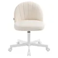 Produktbild: SONGMICS Schminkstuhl, Bürostuhl, PU-Leder-Oberfläche OBGB35027W101