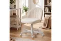 Produktbild: SONGMICS Bürostuhl Homeoffice-Stuhl, Schminkstuhl aus Fleece, Schreibtischstuhl, Schaumstoffpolsterung, höhenverstellbar, für Arbeitszimmer