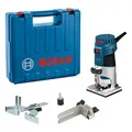 Produktbild: Bosch Kantenfräse GKF 600 Professional im Set im Handwerkerkoffer