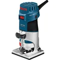 Produktbild: Bosch GKF 600 Professional Kantenfräse blau Parallelanschlag 600 Watt Softgrip