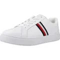 Produktbild: Tommy Hilfiger Damenschuhe Für lose Einlagen Schnürer Weiß Freizeit, Schuhgröße:38 EU - Weiß - 38