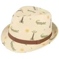 Produktbild: MAXIMO Strohhut KIDS BOY-Trilby Alligator (1-St) grün|weiß 53