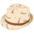 Produktbild: maximo - Boy's Trilby Alligator - Hut Gr 53 cm beige
