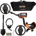 Produktbild: Metalldetektor Kit Für Erwachsene Multifunktionaler Profi-detektor Mit 7 Modi Metallsuchgerät Wasserdichte 25,4cm Spule Für Größere Tiefe, Mit Schaufel Und Tragetasche - Vevor
