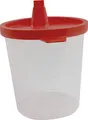 Produktbild: Urinbecher Schnappdeckel 1 - Probebecher Kunststoffbecher