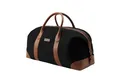 Produktbild: DRAKENSBERG Reisetasche Weekender »David« (60) Schwarz/Braun, Herren, Damen, Vintage, wasserabweisendes Canvas und Büffelleder