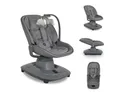 Produktbild: Cangaroo Babywippe Babywippe Hera elektrisch, Musik, Moskitonetz, 360-Grad-Drehung, Timer
